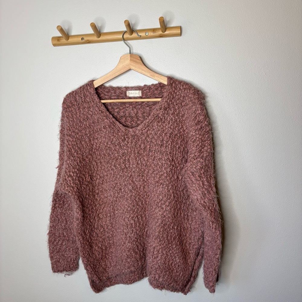 Altar’d State Knit Sweater striped small/medium